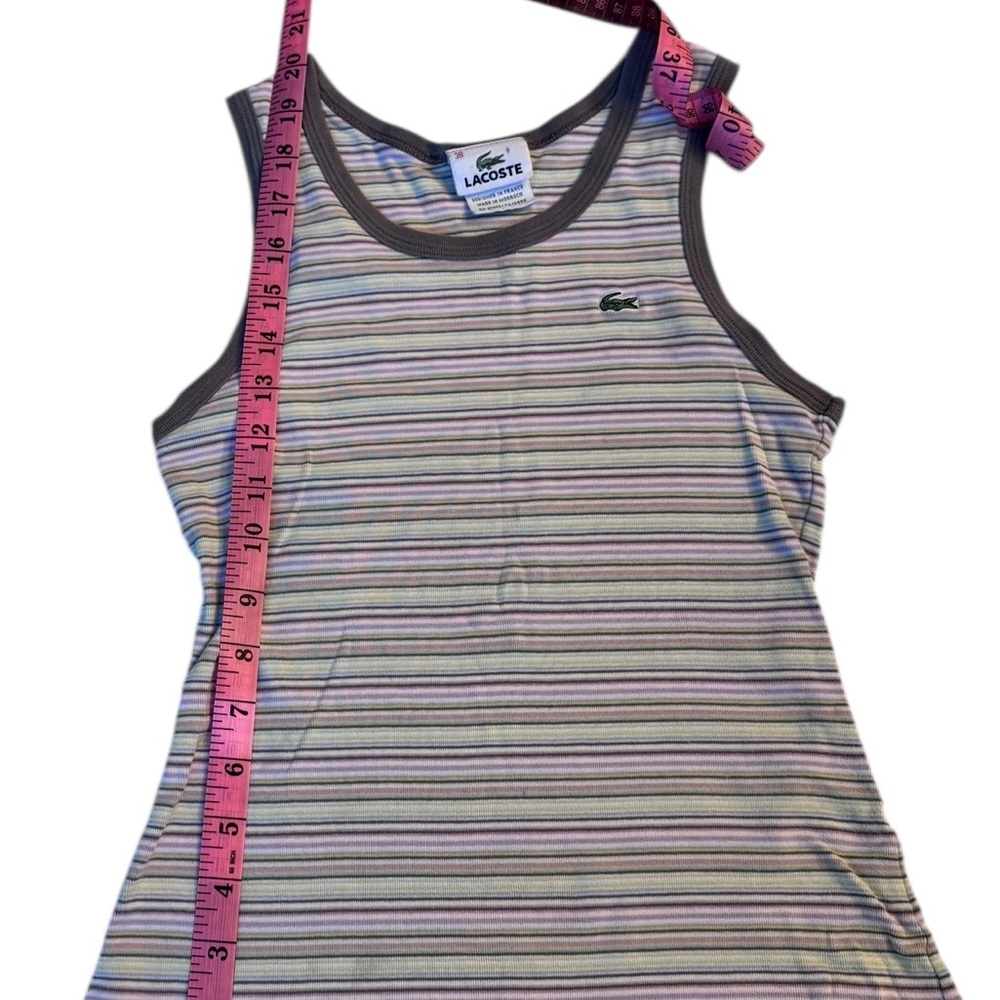 Lacoste Multicolor Striped Top - Picture 9 of 12